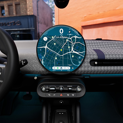 MINI J01 vollelektrischer 3-Türer MINI OLED-Display