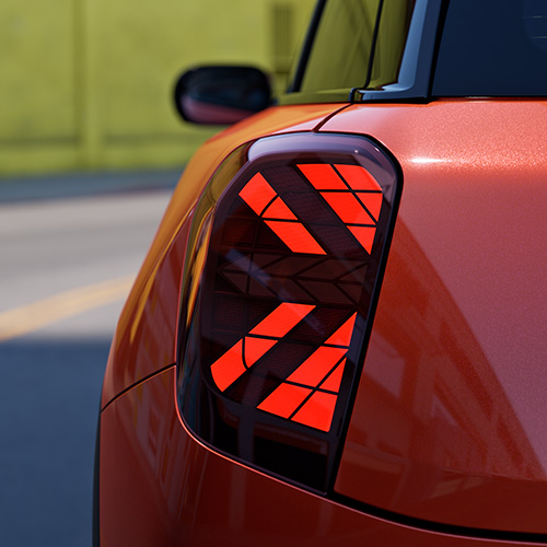 MINI LED Hechleuchte im Union Jack Design